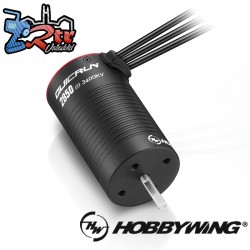 Motor Hobbywing Brushless QuicRun 2850SL G2 3400kV Sin sensores eje 3.2 mm