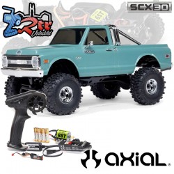 Axial SCX30 Chevrolet K10 RTR Crawler 1/30 Verde Escobillas
