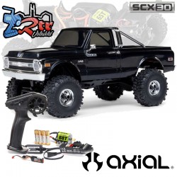 Axial SCX30 Chevrolet K10 RTR Crawler 1/30 Negro Escobillas