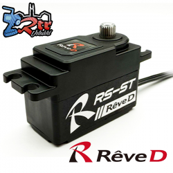 Servo Reve D 18.0kg/7.4V Bajo Perfil Programable RWD...