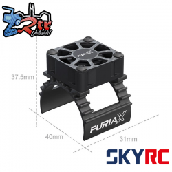 Ventilador SkyRC FuriaX CoolSink 1/10 Negro
