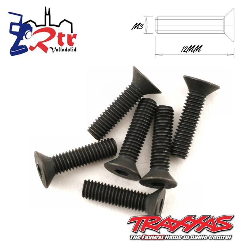 Tornillos Hexagonales 312 mm 6 Unidades Traxxas TRA2552