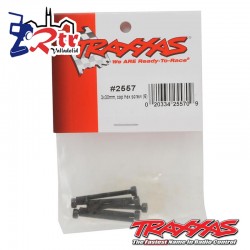 Tornillos Hexagonales 3X30 mm 6 Unidades Traxxas TRA2557