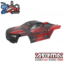 Carroceria mini KRATON Negro y Rojo