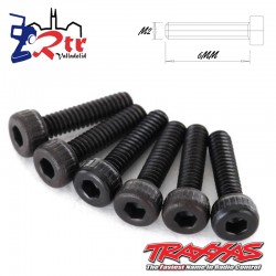 Tornillos Hexagonales 2X8 mm 6 Unidades Traxxas TRA2564