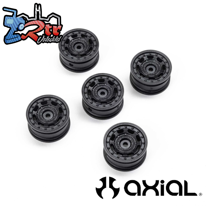 Llantas Atlas Black Rhino 5 Unidades SCX30 Axial AXI-3313