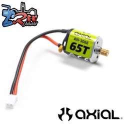 otor escobillado 65T tamaño 030 SCX30 Axial AXI-3066