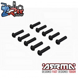 Button Head Screw M2.5x10mm (10)