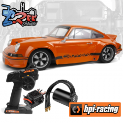 HPI Racing Sport 3 Flux 1/10 4Wd 1973 Naranja Porsche Carrera RSR Brushless