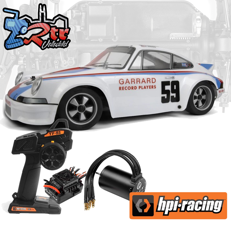 HPI Racing Sport 3 Flux 1/10 4Wd 1973 Brumos Porsche Carrera RSR Brushless