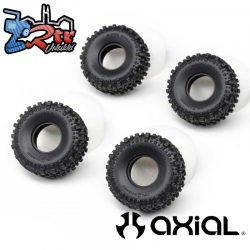 Ruedas 4 Unidades Ranura Mag K10 SCX30 Axial AXI-3330