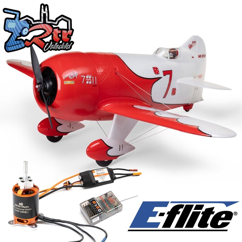 Avión E-Flite Gee Bee R-2 1.0m BNF Basic with AS3X+ and SAFE Select