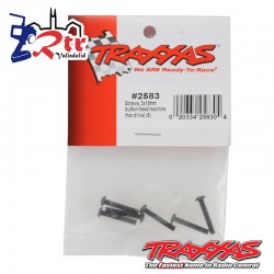Tornillos Hexagonales 3X18 mm 6 Unidades Traxxas TRA2583