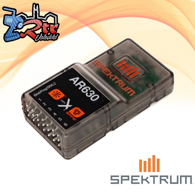 Receptor Spektrum AR630 DSMX de 6 canales AS3X y SAFE