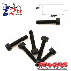 Tornillos Hexagonales 3X15 mm 6 Unidades Traxxas TRA2586