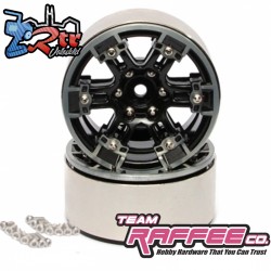 Llantas Team Raffee Co EVO Bar-6B 1.9 Aluminio 2 Unidades