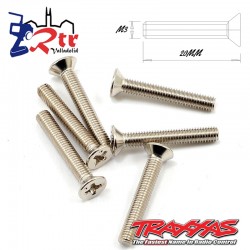 Tornillos Estrella 3x20 mm 6 Unidades Traxxas TRA2590