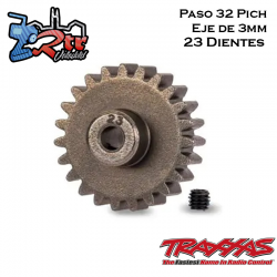 Engranaje de piñón de 23 dientes paso 32Pich eje de 3mm Traxxas TRA10840