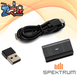 Cargador Spektrum inteligente USB-C LiPo S10 G2: conector IC2