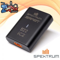 Cargador Spektrum inteligente S22 G2 USB-C G2 2S y 3S LiPo de 20 W: IC2