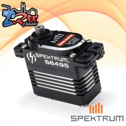 Servo Spektrum S6495 30kg 0.06 Digital HV Alta Velocidad piñones metálicos Brushless 25T
