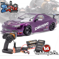 Hobbytech OVER-D10 drift 1/10 2Wd RTR Batería y Cargador