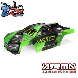 Carrocería Arrma Kraton 6S BLX V6 1/8 Verde Negro
