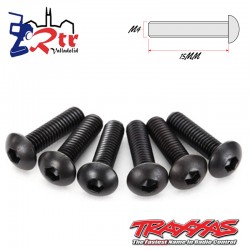 Tornillos Hexagonales 4X15 mm 6 Unidades Traxxas TRA2594