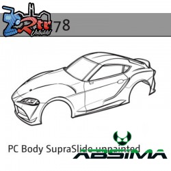 PC Body SupraSlide unpainted