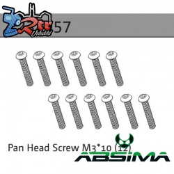 Pan Head Screw M3*10 (12)
