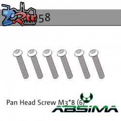 Pan Head Screw M3*8 (6)