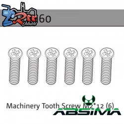 Machinery Tooth Screw M2*12 (6)