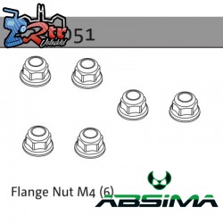Flange Nut M4 (6)