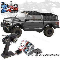 Cross RC EMO XX2 1/5 RTR Escobillas 775 Gris metal