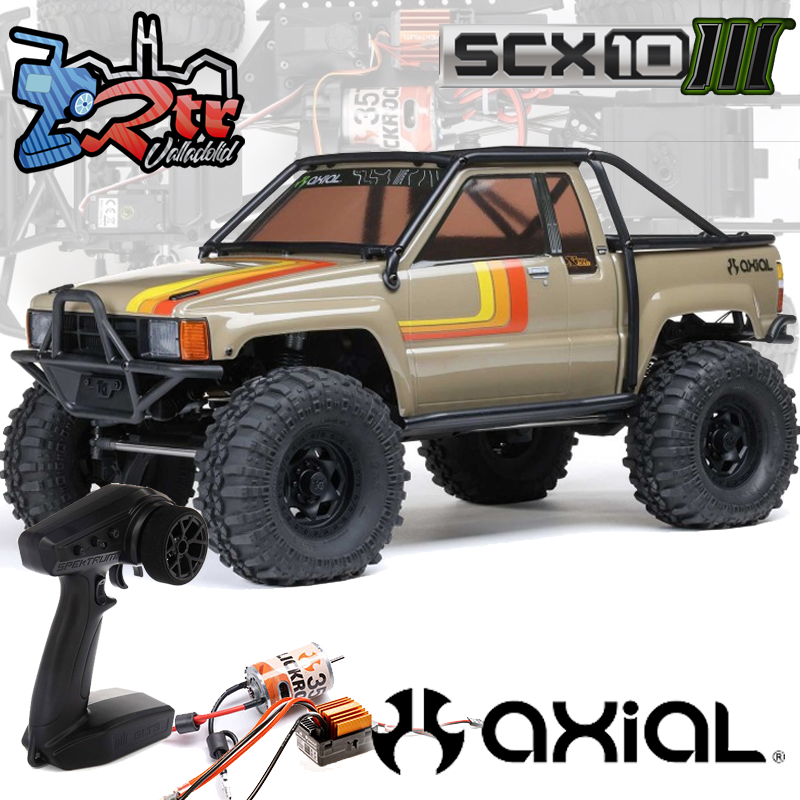 Axial SCX10 III 1987 Toyota SR5 4WD RTR 1/10 Escobillas Arena