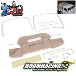 Conjunto de capota y lona blanda KUDU™ 3/4 para Land Rover Serie 88 color arena