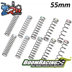Juego de resortes de amortiguador KUDU™ de 55 mm para amortiguadores coilover de 80 mm (10)