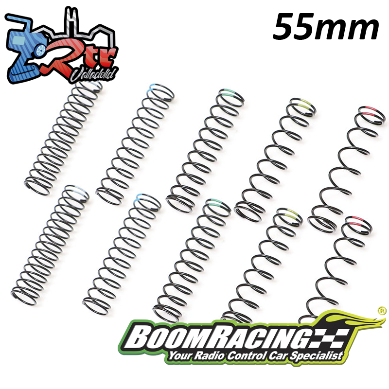 Juego de resortes de amortiguador KUDU™ de 55 mm para amortiguadores coilover de 80 mm (10)