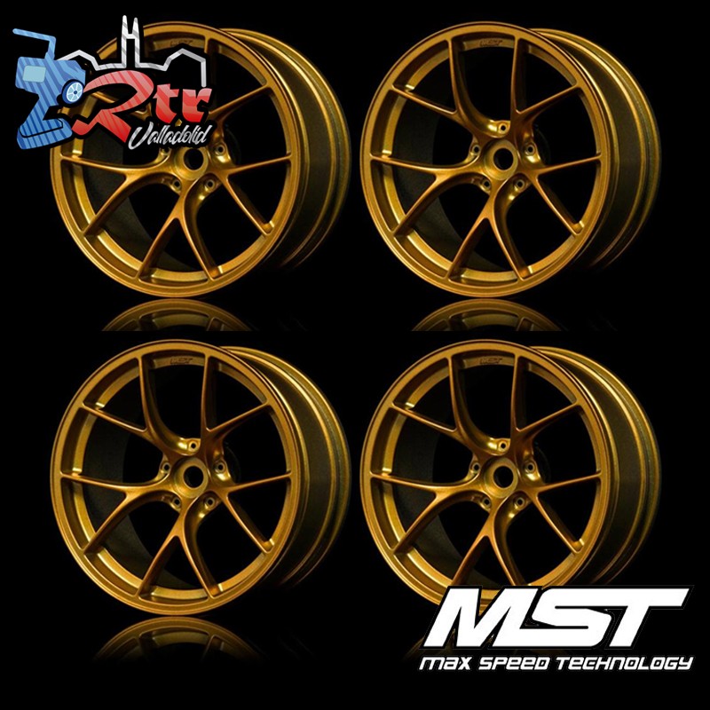 Llantas MST Oro RID MST Outset +3mm (4 Unidades) MST832041GD