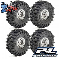 Neumáticos cromados Beast de Baja Pro X, 4 unidades Axial SCX30 PRO1025110