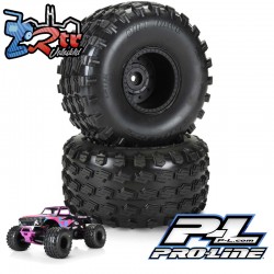 Ruedas Proline 14mm Dirt Hawg 2.6" Monster Truck Arrma quake y Gorgon
