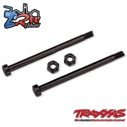 Pasadores de suspensión inferiores exteriores roscados de 4 x 47 mm con tuercas Traxxas TRA7685