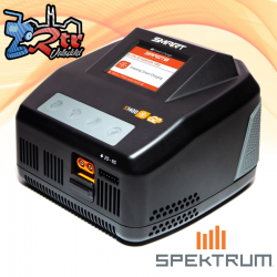 Cargador Lipo Spektrum Smart S1400 G2 AC 1x400W Ac 220V