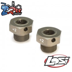 Wheel Hexes  2mm Wider (2): 8X