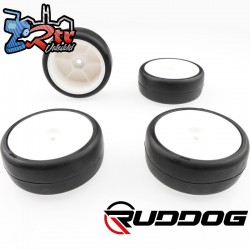 Ruedas de Moqueta TC pegadas RUDDOG Racing RR30C (4 unidades) 12mm 1/10