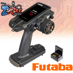 Radio Emisora Futaba 10PXR + receptor R404SBS-E Telemetria