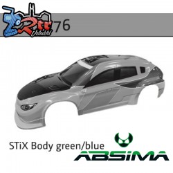 STi-X Body green-blue (without sticker)