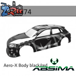 Aero-X Body black-red (without sticker)