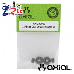 Juegos piñones 32P Portal 23T / 12T Axial AXI232007