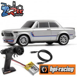 HPI Racing nano-TTR BMW 2002 Turbo Plata RTR